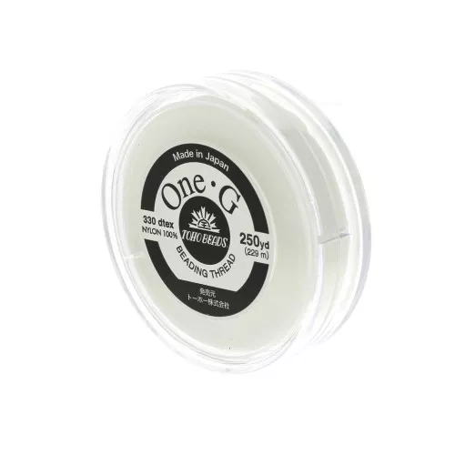 0.25mm One-G thread - White x229 m