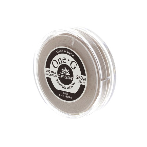 0.25mm One-G thread - Beige x229 m
