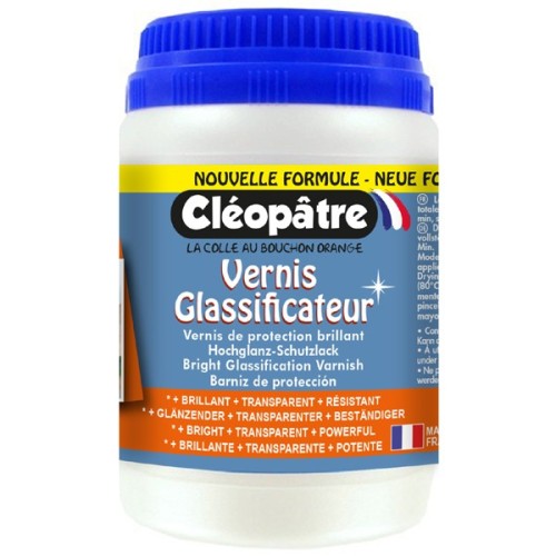 Cléopâtre shiny vitrifying varnish 250ml