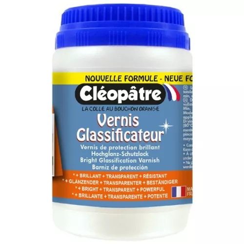 Cléopâtre shiny vitrifying varnish 250ml