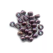 Miyuki 8/0 Seed beads 460 - Dark Raspberry Metallic x8g