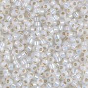 Miyuki Seed beads 11/0 551 - White Opal Silver Lined