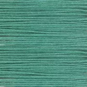 Cotton waxed cord 1mm Teal x4,8 m