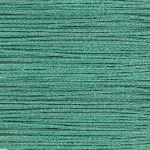 Cotton waxed cord 1mm Teal x4,8 m