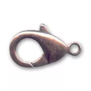 14mm Lobster clasp - Antique copper tone x1