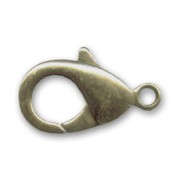15mm Lobster Clasp - bronze tone x1|raw }}