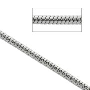 1.2mm Stainless steel snake mesh chain x1m|raw }}