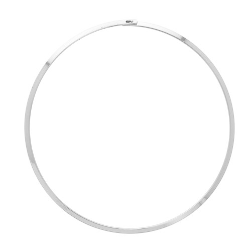 14.2cm Stainless Steel Flat rigid torque choker x1