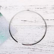 14.2cm Stainless Steel Flat rigid torque choker x1