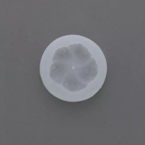 58mm Silicone mold for inclusion resin Hibiscus Flower x1