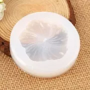 58mm Silicone mold for inclusion resin Hibiscus Flower x1