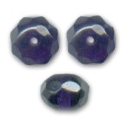 Donuts 9x6 mm Tanzanite x25