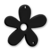 Flower spacer 58mm Black x1|raw }}