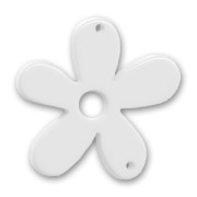Flower spacer 58mm White x1|raw }}