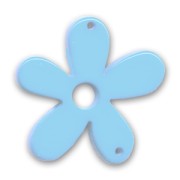 Flower spacer 58mm Light Blue x1|raw }}