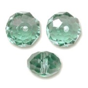 PureCrystal 5040 8 mm Flat Round Bead - Erinite x1