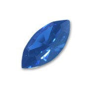 PureCrystal Navette 10x5mm Sapphire|raw }}