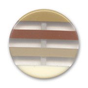 Puck 25mm Patinated Layered Brown x1