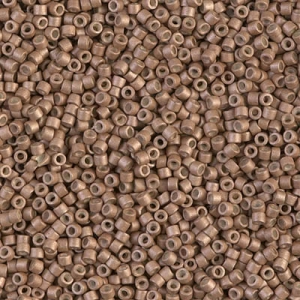 Miyuki Delica 11/0 DB1162 - Mat Galvanized Champagne