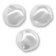 Irregular baroque pearls 8 mm - White x20