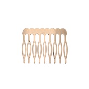 Small Hair comb clip to decorate and customize 23x29 mm - Rose Gold Tone x1