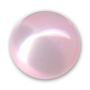 Polaris round bead glossy finish 14 mm Light Rose x1