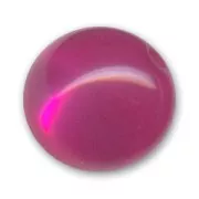 Polaris round bead glossy finish 14 mm Fuschia x1