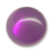 Polaris round bead glossy finish 14 mm Amethyst x1