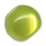 Polaris multi-sided round bead glossy finish 20mm Peridot x1|raw }}