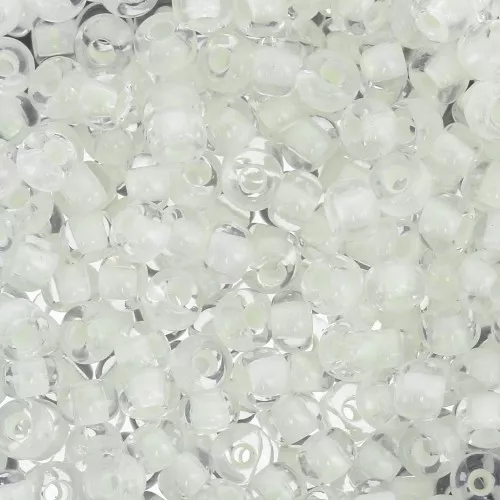 Preciosa Seed Beads 8/0 3 mm - Glow-in-the-Dark x 20 g