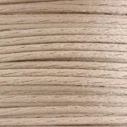 1.5mm Polyester Rattail cord - Cream x1m
