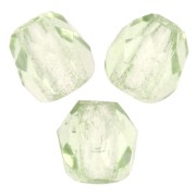 Facets 3 mm - Light Olivine x50