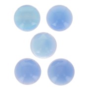 12mm Round blue Blue Agate x1
