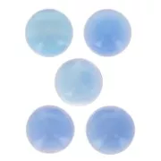 12mm Round blue Blue Agate x1