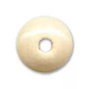 Wooden rondelle beads 13x6mm x20