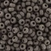 Preciosa Seed beads 11/0 2 mm - Opaque Grey x10g