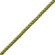 2mm braided polyester cord - Olive x1m
