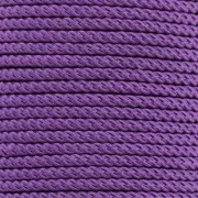 2mm braided polyester cord - Purple x1m