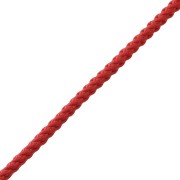 2mm braided polyester cord - Red x1m