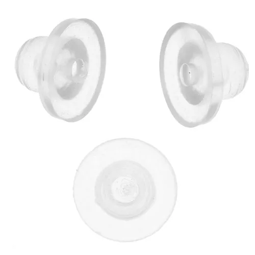 Clip-On Earnuts Round 7 mm x10