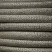 European cotton waxed cord 2mm Grey x 1 m