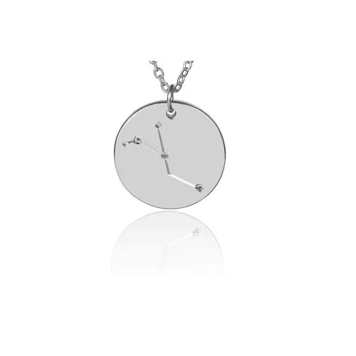 20mm Stainless Steel Cancer Zodiac sign pendant with open jump ring x1
