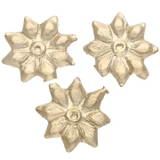 7.5mm Gold filled glue-on element - Flower Shape x1