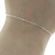 925 Sterling silver 1.80mm Bilbao chain x50cm