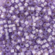 Miyuki Delica 11/0 DB0629 - Dyed Lilac Silver Lined Alabaster|raw }}