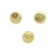 Cord End for 2 mm cords - fine Gold plated x10