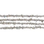 Labradorite 3 - 5mm Chip beads x85cm