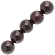 Beads 6mm gemstone beads - Garnet x10|raw }}