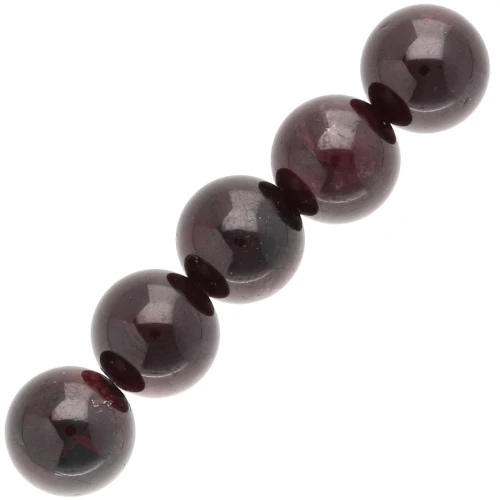 Beads Garnet 8mm x5