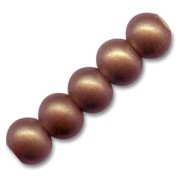 Balls 8x6.5mm Old copper tone x20|raw }}